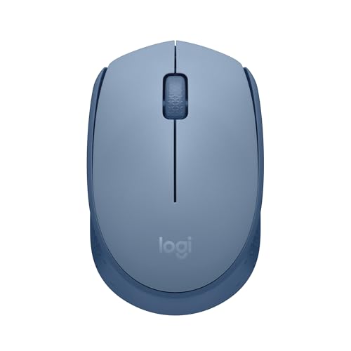 Logitech M171 kabellose Computermaus fürPC, Mac, Laptop, 2.4 GHz mit USB Mini-Empfänger, optische Spurführung, 12 Monate Batterie beidhändig anwendbar - Grau von Logitech