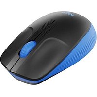 Logitech M190 Maus kabellos schwarz, blau Logitech M190 Maus kabellos schwarz, blau von Logitech