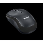 Logitech M220 Silent Kabellose Optische Maus Beidhändig 3 Tasten 2.4 GHz Anthrazit von Logitech