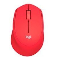 Logitech M330 Silent Plus Maus kabellos rot von Logitech