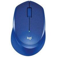Logitech M330 Silent Plus Wireless Maus (kabellos, blau) von Logitech