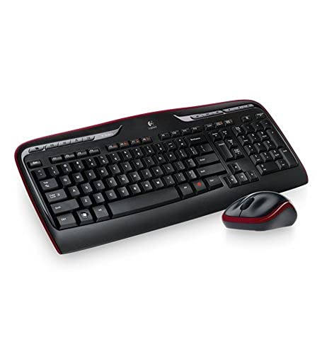 Logitech MK330 Kabelloses Tastatur-Maus-Set, 2.4 GHz Verbindung via Unifying USB-Empfänger, 4 programmierbare G-Tasten, 12 bis 24-Monate Batterielaufzeit, PC/Laptop, Schweizer QWERTZ-Layout - Schwarz Logitech MK330 Kabelloses Tastatur-Maus-Set, 2.4 GHz Verbindung via Unifying USB-Empfänger, 4 programmierbare G-Tasten, 12 bis 24-Monate Batterielaufzeit, PC/Laptop, Schweizer QWERTZ-Layout - Schwarz von Logitech