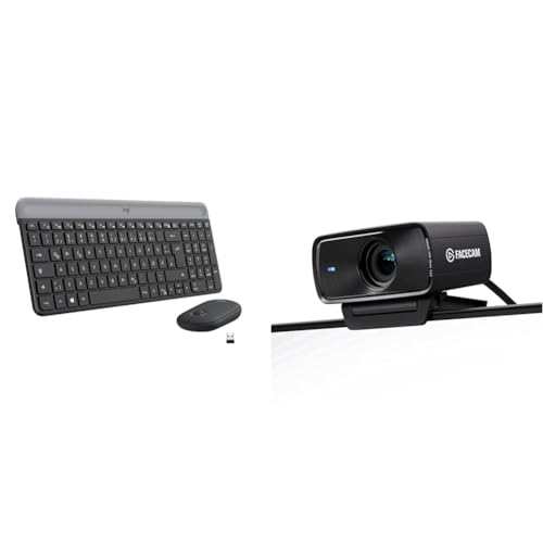 Logitech MK470 Slim Combo & Elgato Facecam MK.2 – Erstklassige Full-HD-Webcam von Logitech