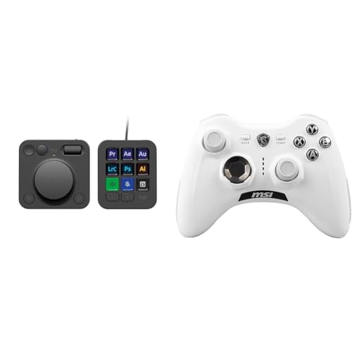 Logitech MX Creative Console, & MSI Force GC30 V2 White Kabelloser von Logitech