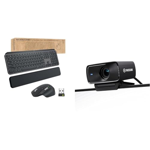 Logitech MX Keys Combo & Elgato Facecam MK.2 – Erstklassige Full-HD-Webcam von Logitech