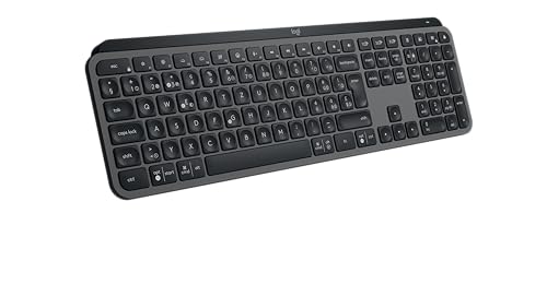 Logitech MX Keys S Plus - Graphit, Englishes QWERTY-Layout Logitech MX Keys S Plus - Graphit, Englishes QWERTY-Layout von Logitech