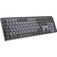 Logitech MX Mechanical (Linear) Bluetooth®, Funk Tastatur Deutsch, QWERTZ Graphit Abnehmbares Kabel von Logitech