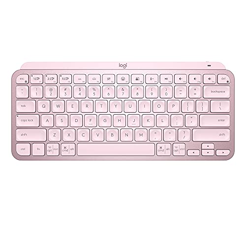 Logitech Klawiatura MX Keys Mini Rose (920-010500) von Logitech