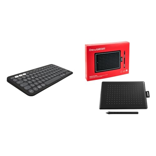 Logitech Pebble Keys 2 K380s and One by Wacom Tablet von Logitech