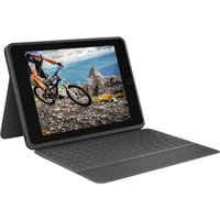 Logitech Rugged Folio Tablet-Tastatur mit Hülle Passend für Marke (Tablet): Apple iPad 10.2 (2019) von Logitech