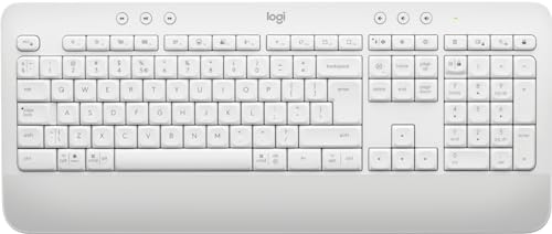 Logitech Signature K650 - Tastatur - kabellos - Bluetooth 5.1 - QWERTZ - Tschechisch - Off-White von Logitech