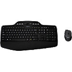 Logitech Tastatur-Maus-Set Kabellos Desktop MK710 QWERTY US von Logitech