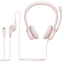 Logitech USB-Headset H390 rosa von Logitech