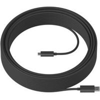 Logitech USB-Kabel von USB Typ-A zu USB-C (25m, schwarz) von Logitech