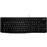 Logitech Verkabelte Tastatur K120 QWERTZ DE USB-A 1.5m Kabel Schwarz von Logitech