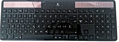Logitech Wireless Solar K750 Tastatur - Schweizer QWERTZ-Layout - Schwarz/Weiß von Logitech
