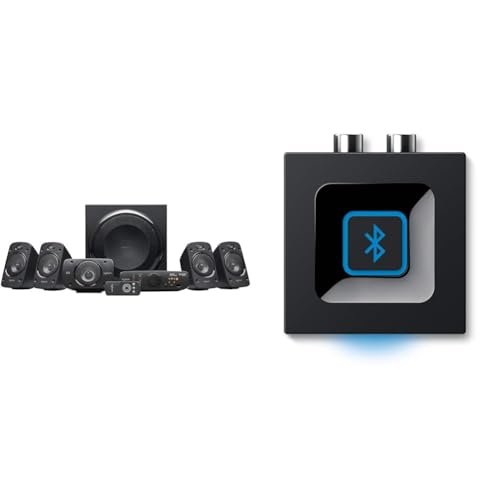 Logitech Z906 5.1 sound system + Logitech Bluetooth wireless audio receiver Logitech Z906 5.1 sound system + Logitech Bluetooth wireless audio receiver von Logitech