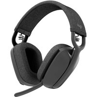 Logitech ZONE VIBE 100 Over Ear Headset Bluetooth® Stereo Graphit Mikrofon-Rauschunterdrückung, No von Logitech