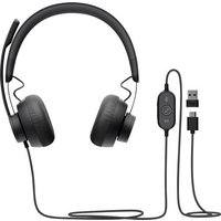 Logitech Zone 750 Computer On Ear Headset kabelgebunden Graphit Mikrofon-Rauschunterdrückung Lautst Logitech Zone 750 Computer On Ear Headset kabelgebunden Graphit Mikrofon-Rauschunterdrückung Lautst von Logitech