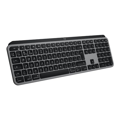 MX Keys für Mac kabellose Tastatur mit Hintergrundbeleuchtung – QWERTY-Layout von Logitech