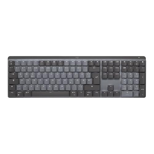 SYktcjgs MX Mechanical WRLS Illum Tastatur - Graphit - US INT L CLICKY von Logitech