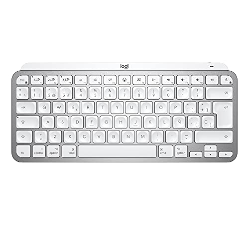 Logitech MXKEYS MINI F. Mac WRLS Illum. Pale Grey - ESP - MEDITER von Logitech