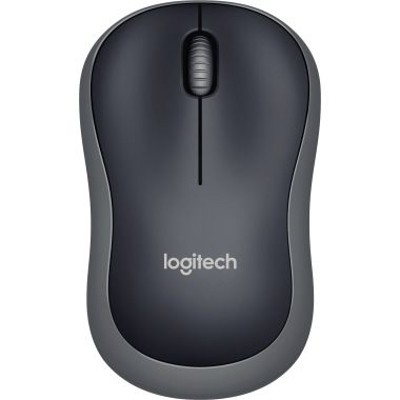 Mouse 910-002238 M185 cordless USB schwarz/grau von Logitech
