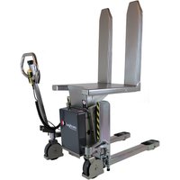 Logitrans Palettenheber Logitilt mit Neigefunktion INOX, Tragkraft 1.000 kg von Logitrans