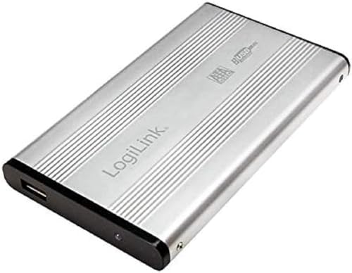 Festplattengehäuse 6,4cm (2,5 Zoll) S-ATA USB 2.0 Alu LogiLink von Logilink