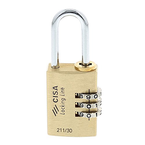 Vorhängeschloss Messing mm.30 Kombination 21190 Logo [Logo] von Cisa
