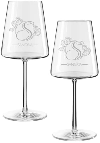 Logoglas 2x Sangria Gläser 500ml | Aperitif Glas 2er Set - Spülmaschinenfest und Made in Germany von Logoglas