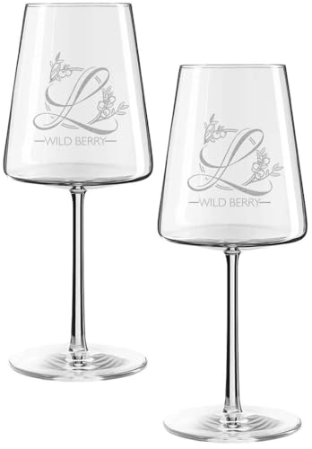 Logoglas 2x Wildberry Gläser 500ml | Aperitif Glas 2er Set - Spülmaschinenfest und Made in Germany von Logoglas