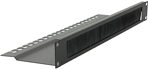 1U 19" L BENT, BRUSHED CABLE von Logon 8
