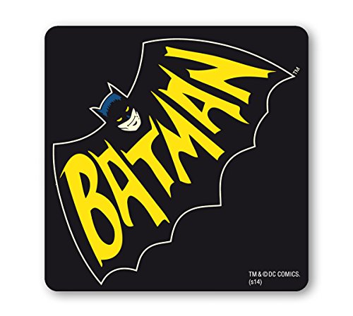 Logoshirt®️ DC Comics I Batman I Fledermaus I Untersetzer I Coaster I Kork I 10x10cm I langlebiger Druck I Lizenziertes Originaldesign von Logoshirt