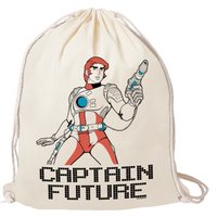 LOGOSHIRT Kulturbeutel "Turnbeutel Captain Future", mit Wizard Of Science Captain Future-Print von Logoshirt