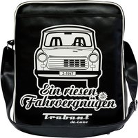 LOGOSHIRT Schultertasche "Trabant - Ein riesen Fahrvergnügen" mit kultigem Trabant-Frontdruck LOGOSHIRT Schultertasche "Trabant - Ein riesen Fahrvergnügen" mit kultigem Trabant-Frontdruck von Logoshirt