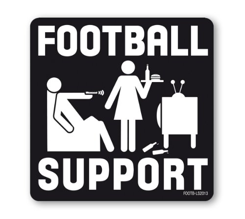 Logoshirt® Fun I Ehe I Football Support I Untersetzer I Coaster I Kork I 10x10cm I langlebiger Druck I Lizenziertes Originaldesign von Logoshirt