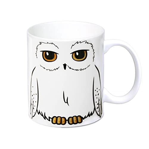Logoshirt® Harry Potter - Hedwig - Eeylops Owl Emporium I Porzellan Tasse Kaffeebecher, 300 ml I in Farbiger Geschenkverpackung I Lizenziertes Original Design von Logoshirt