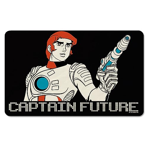 Logoshirt® Wizard of Science I Captain Future I Frühstücksbrettchen I Schneidebrett I 23x14cm I spülmaschinenfest & hitzebeständig I Lizenziertes Originaldesign von Logoshirt
