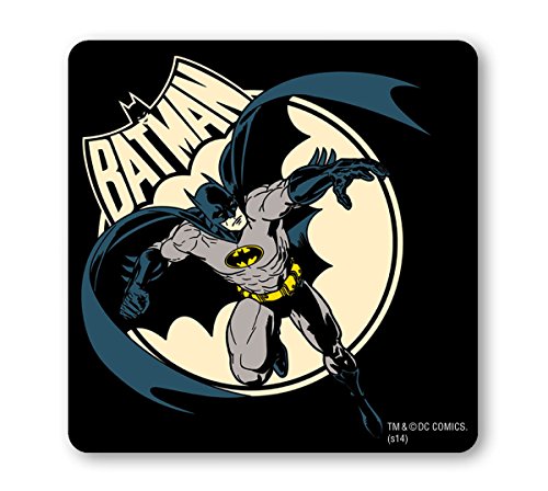 Logoshirt Batman Untersetzer – Full Moon – Bierdeckel – DC-Comics - schwarz - Lizenziertes Originaldesign von Logoshirt