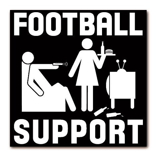 Logoshirt Magnet Football Support – Kühlschrankmagnet – schwarz - Lizenziertes Originaldesign von Logoshirt