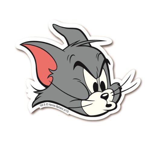 Magnet Tom aus Tom und Jerry – Kühlschrankmagnet - Lizenziertes Originaldesign - LOGOSHIRT von Logoshirt