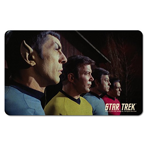 LOGOSHIRT - Star Trek Frühstücksbrettchen - Spock, Kirk, McCoy And Scotty - farbig - Lizenziertes Originaldesign von Logoshirt