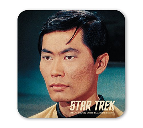 Logoshirt® Star Trek I Hikaru Sulu I Untersetzer | Kork | 10x10cm | langlebiger Druck | Lizenziertes Originaldesign Logoshirt® Star Trek I Hikaru Sulu I Untersetzer | Kork | 10x10cm | langlebiger Druck | Lizenziertes Originaldesign von Logoshirt