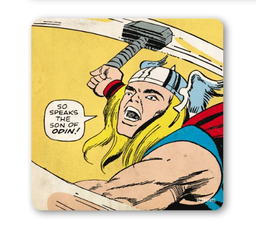 Logoshirt Untersetzer Thor - Marvel Comics - Thor - Son of Odin! - Bierdeckel - Lizenziertes Originaldesign Logoshirt Untersetzer Thor - Marvel Comics - Thor - Son of Odin! - Bierdeckel - Lizenziertes Originaldesign von Logoshirt