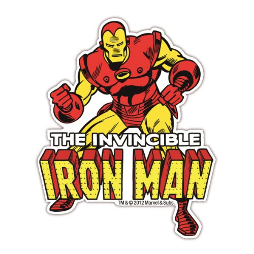 Magnet Iron Man Marvel Comics - Kühlschrankmagnet - Lizenziertes Originaldesign - LOGOSHIRT von Logoshirt