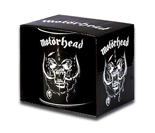 Motörhead Kaffeebecher - Motörhead Kaffeetasse - Motörhead Tasse - Motörhead Becher - In stabiler Kartonverpackung - schwarz von Logoshirt