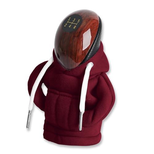 Lohca Universal Schaltknauf Hoodie - Auto Deko Geschenk - Auto Schalthebel Abdeckung - Autoinnenausstattung von Lohca