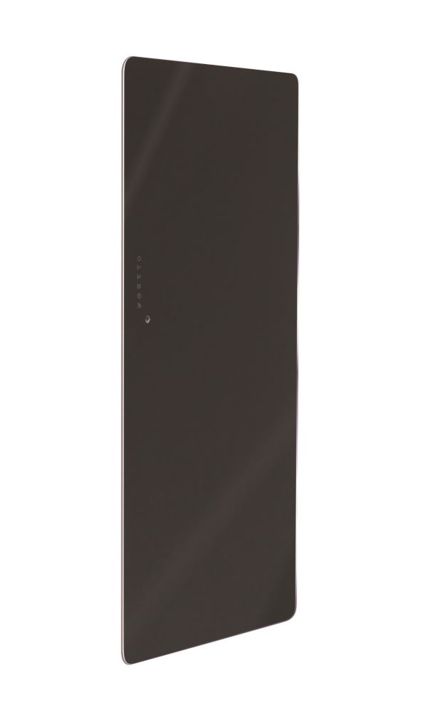 Lohema Design Glas Heizkörper elektrisch Classic 700W schwarz 1000 x 500mm von Lohema