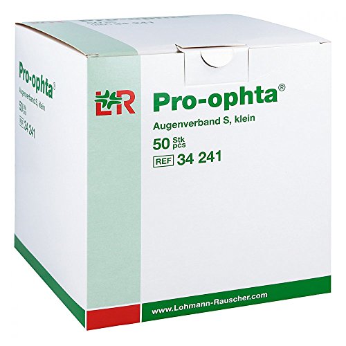 Lohmann & Rauscher 34228 Verbände, Pro Ophta Augenverband S, klein (50-er pack) von Lohmann & Rauscher